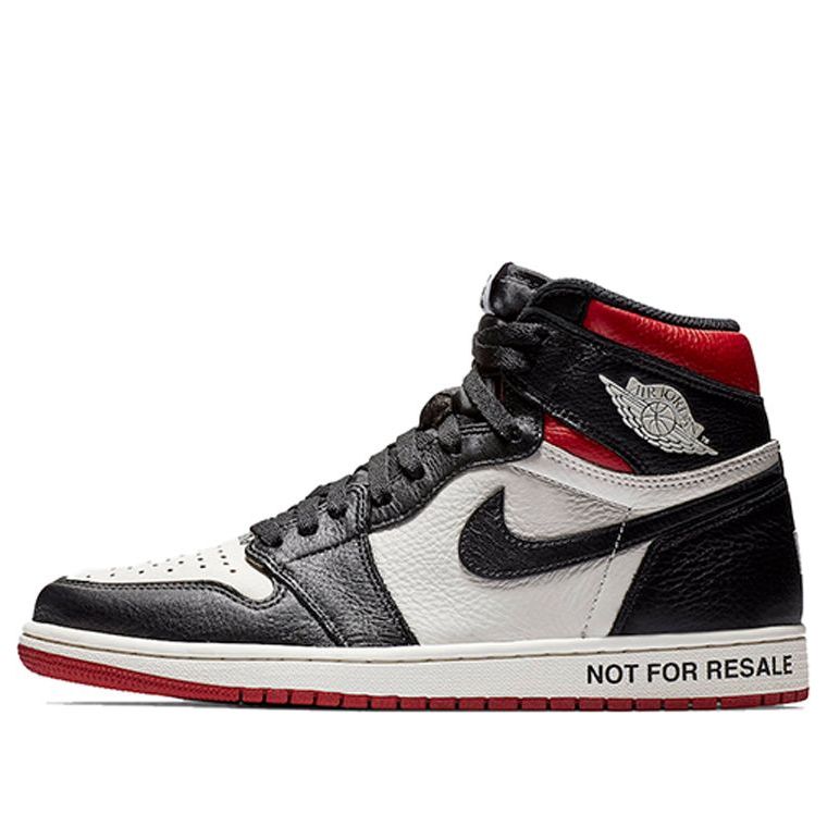 Air Jordan 1 Retro High OG NRG 'Not for Resale Varsity Red'  861428-106 Iconic Trainers