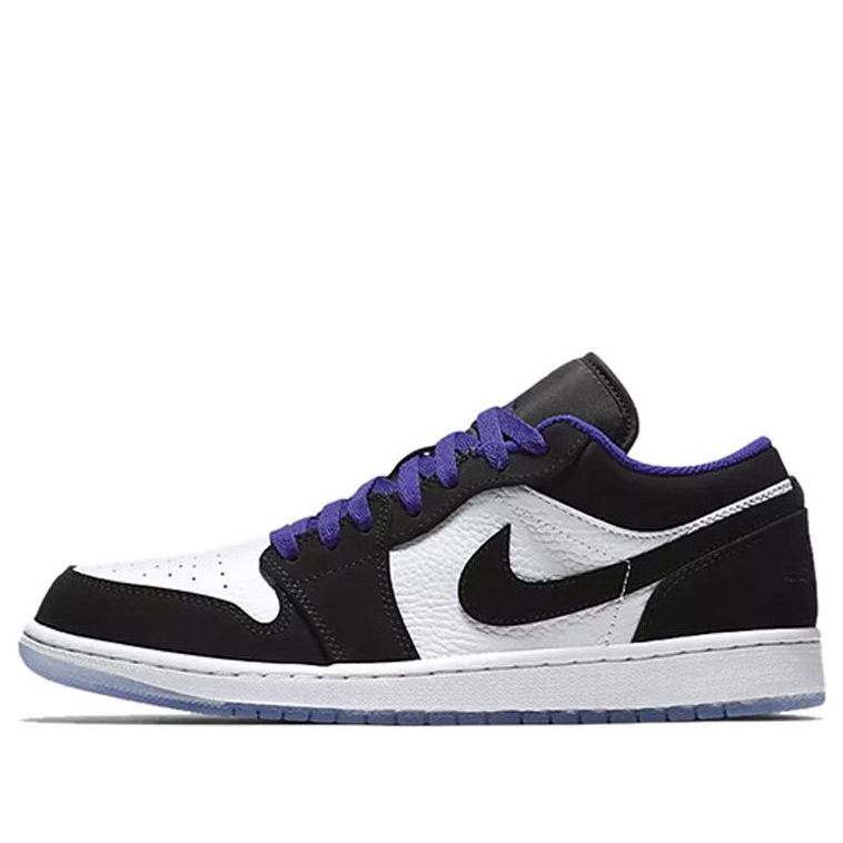 Air Jordan 1 Retro Low 'White Black Dark Concord'  553558-108 Cultural Kicks