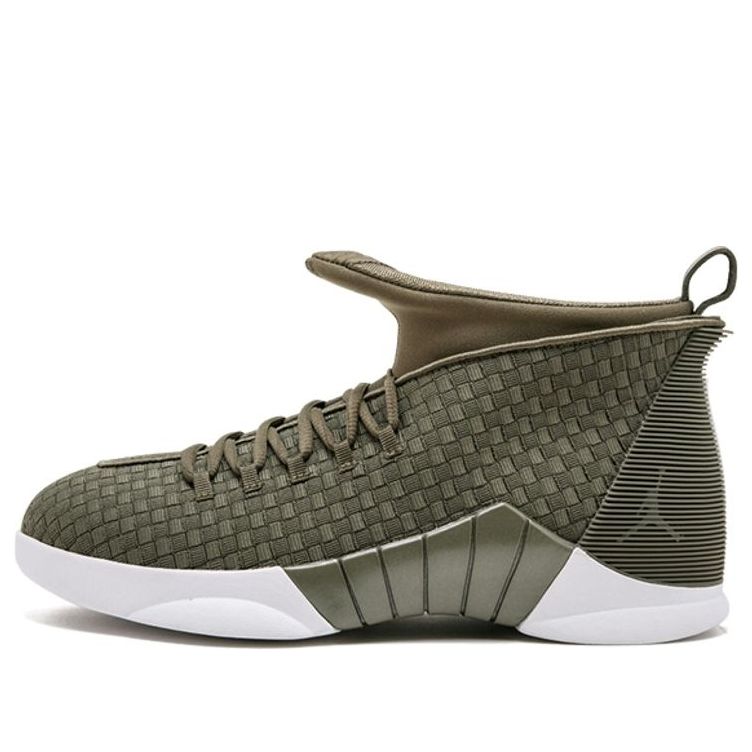 PSNY x Air Jordan 15 Retro 'Medium Olive'  AO2568-200 Vintage Sportswear