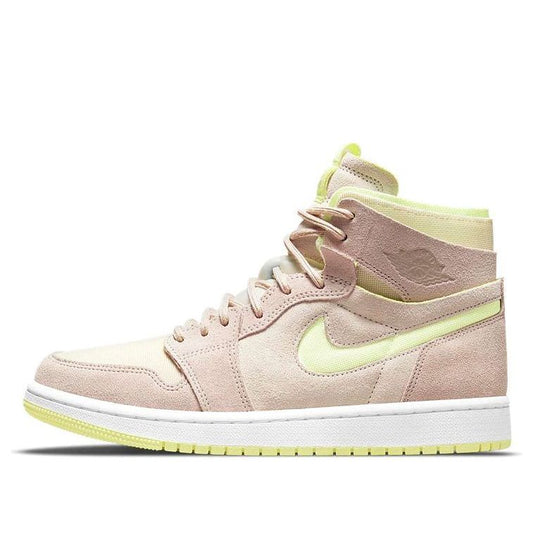 (WMNS) Air Jordan 1 High Zoom Comfort 'Lemon Twist'  CT0979-200 Vintage Sportswear