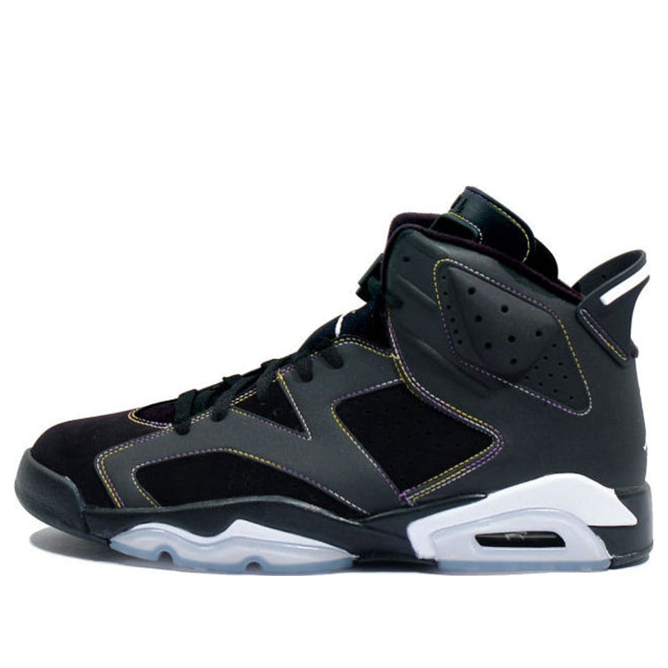 Air Jordan 6 Retro 'Lakers'  384664-002 Signature Shoe